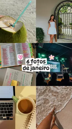 6 fotos de janeiro