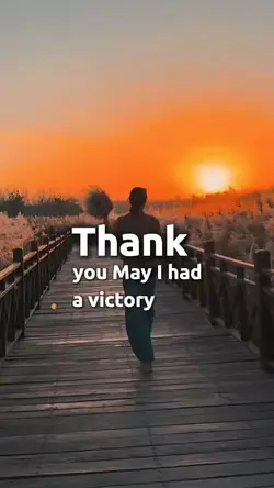 Thank you MAY