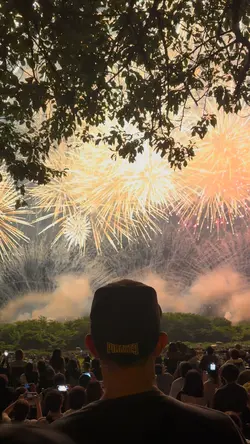花火大会　/fireworks fest