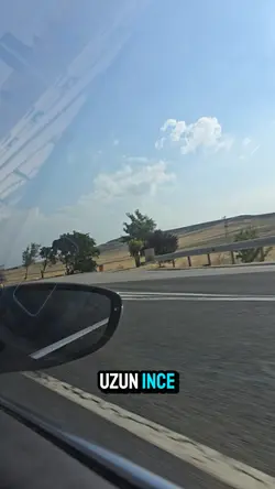 uzun ince bir yolday