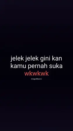 jelek jelek gini kan