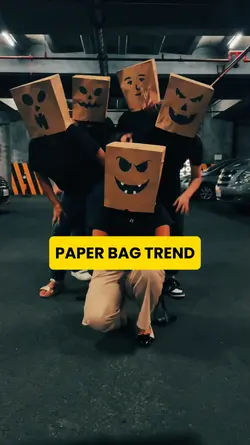 Head paper bag trend