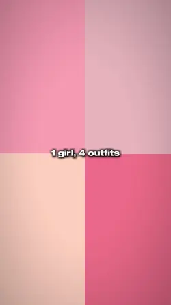 1Girl, 4outfits 
