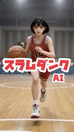 スラムダンクに出る🏀⛹️‍♀️