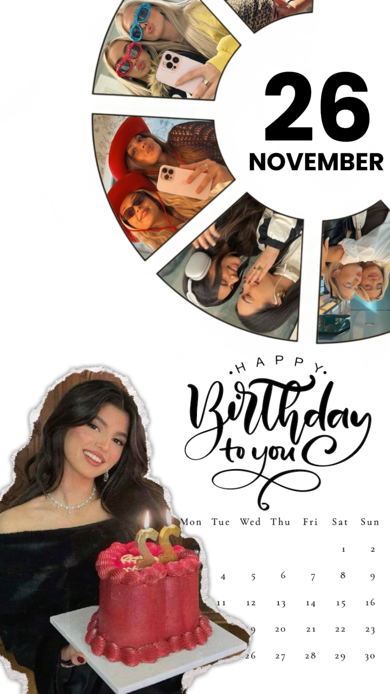 HBD 26 NOVEMBER 