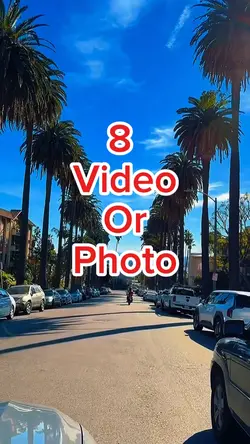 8 video or photo