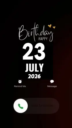 Hbd 23 July 2026