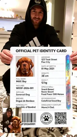 pet identity card