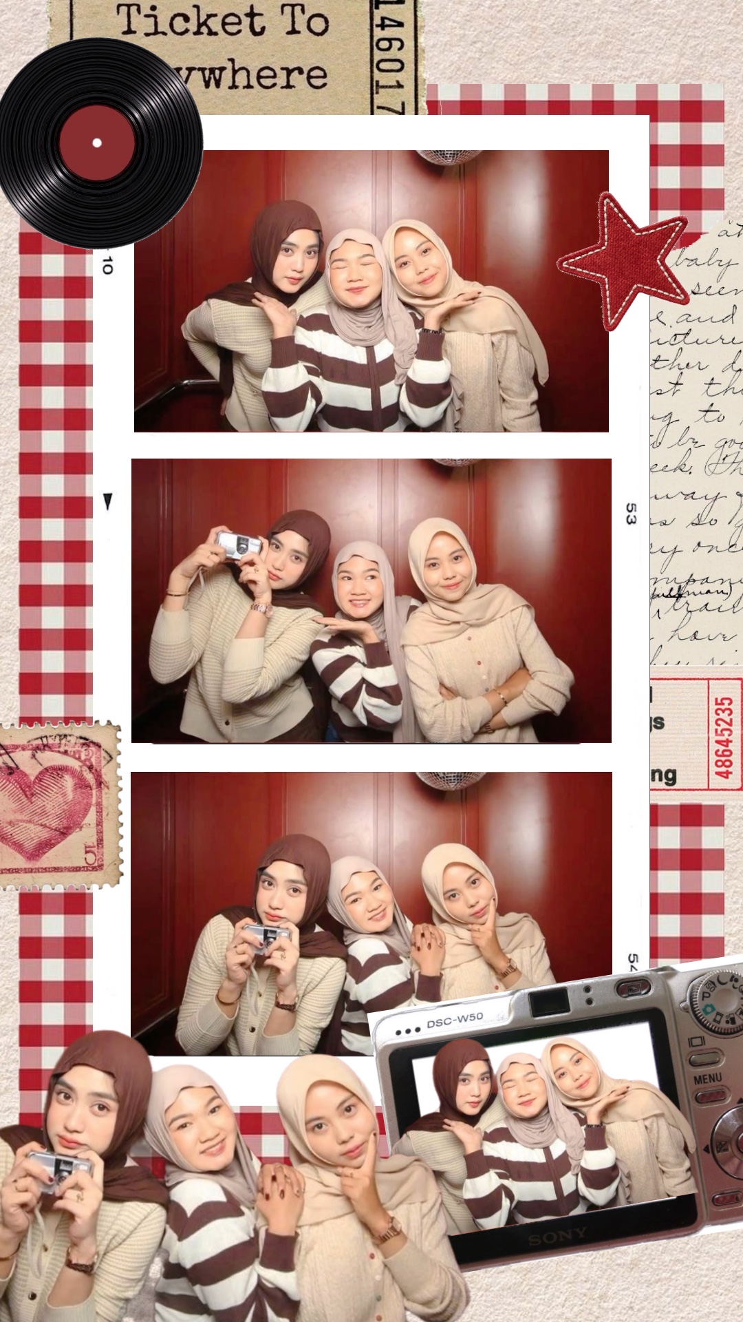 Poto bareng sahabat
