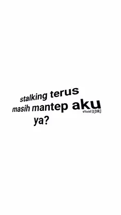 stalking terus