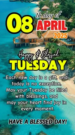 April 8 | Tuesday