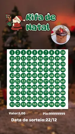 rifa de natal 
