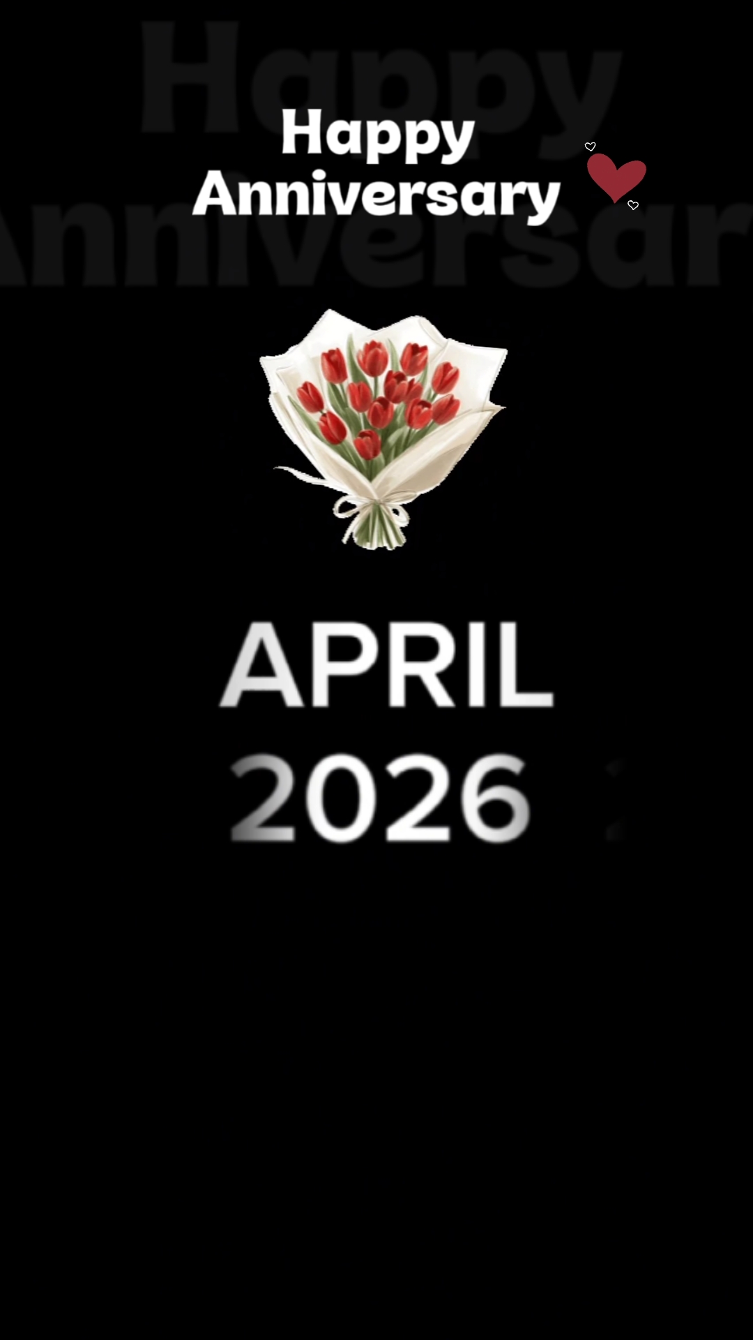 April Anniversary