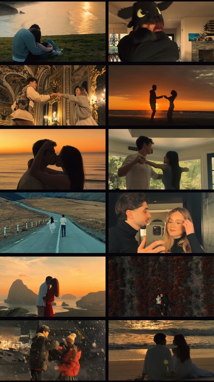 Collage de pareja