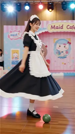 メイド座り