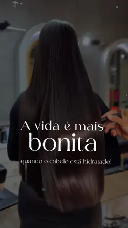 Cabelo hidratados