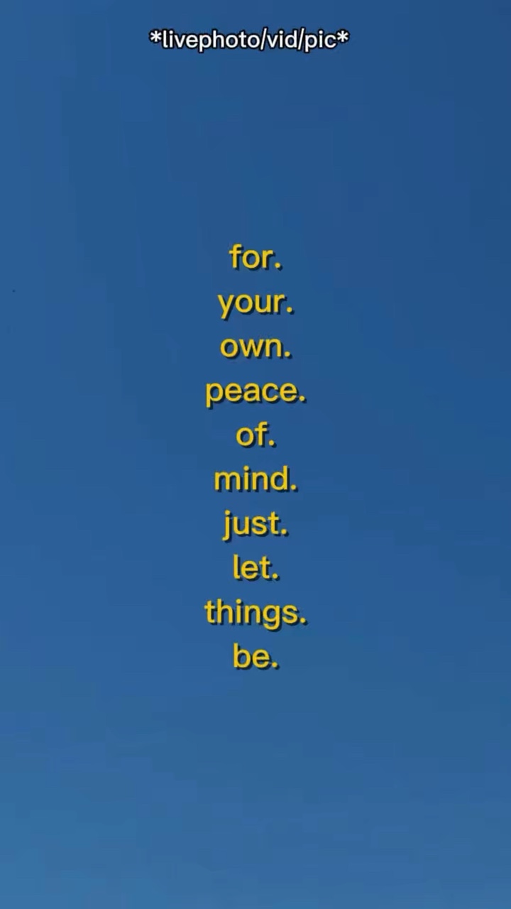 ForYourOwnPeaceOfMin