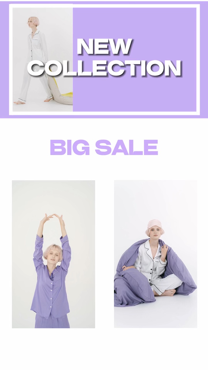 Pantalla de productos de ropa estilo TikTok