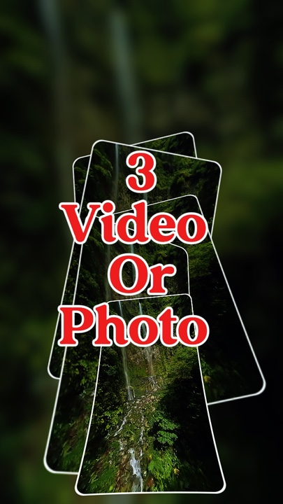 3 videos o fotos 