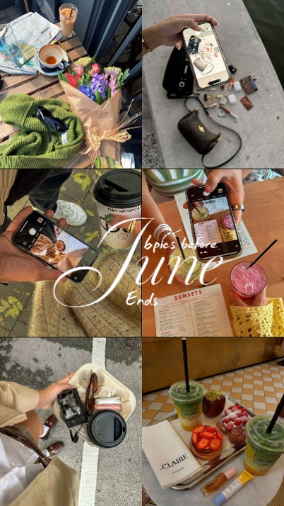6 fotos antes de junho 