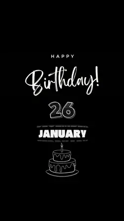 HBD 26 JANUARY 2026