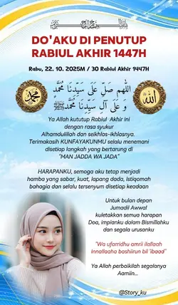 Penutup Rabiul akhir