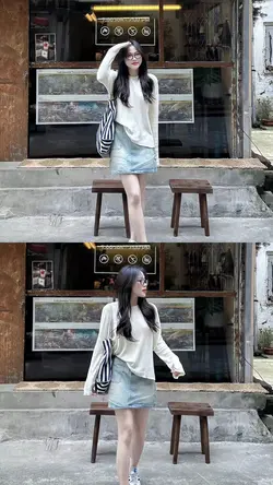 tata letak 2 foto