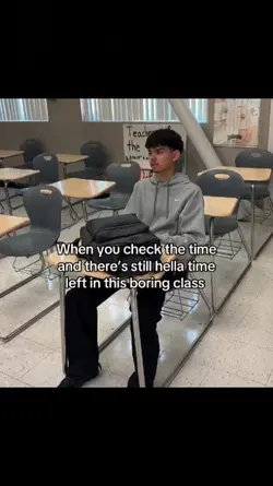 checking the time
