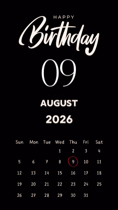 Happy Birthday 09