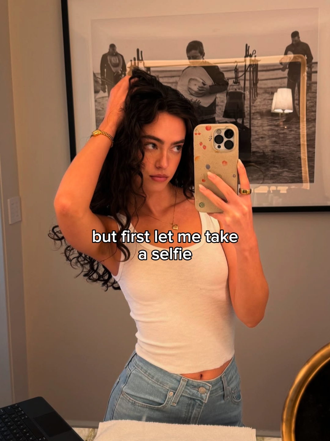 bir selfie çekeyim