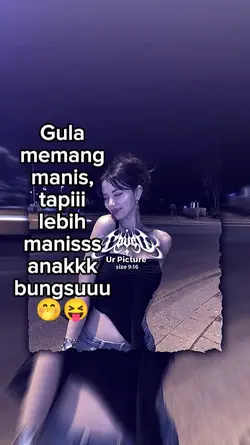 gula memang manis