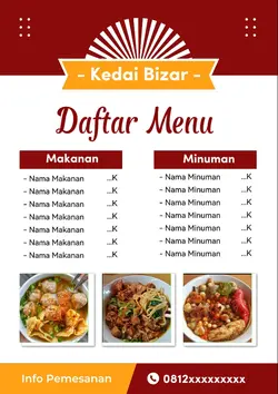 Daftar Menu 