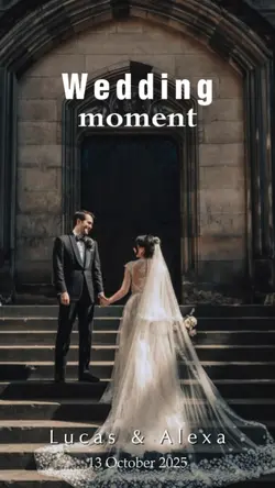 wedding moment