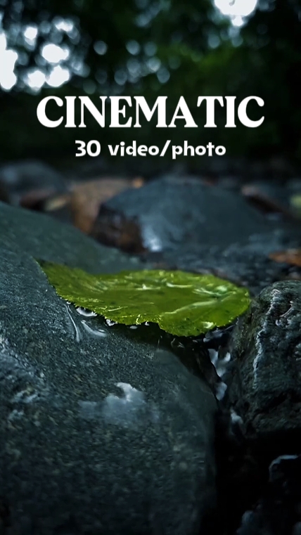 vidéo cinématique 30 