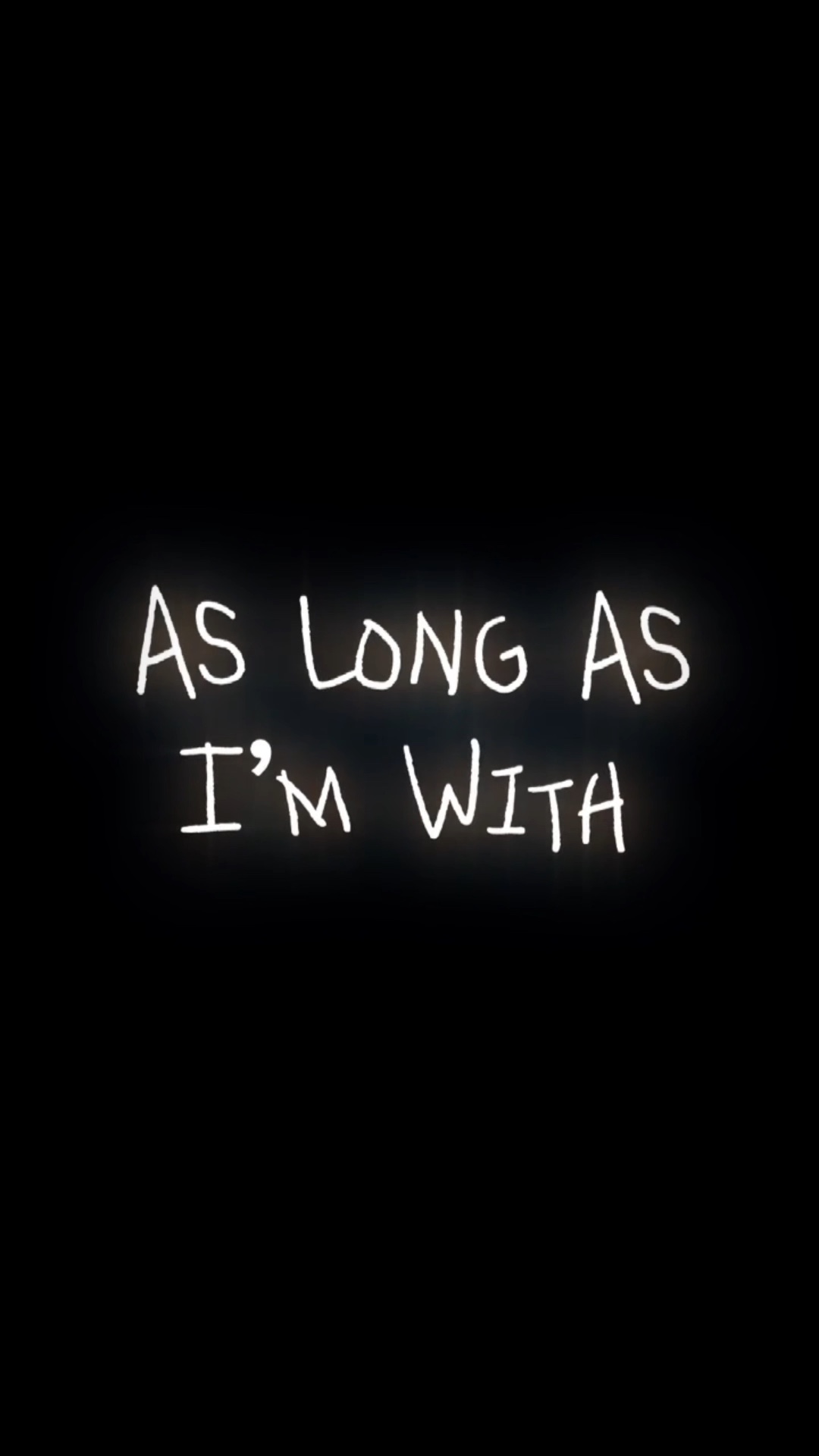 I’m with you