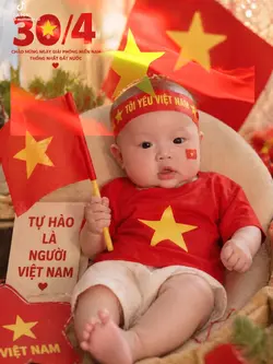 Em bé yêu nước 🇻🇳