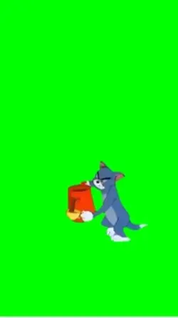 Tom jerry greenscree