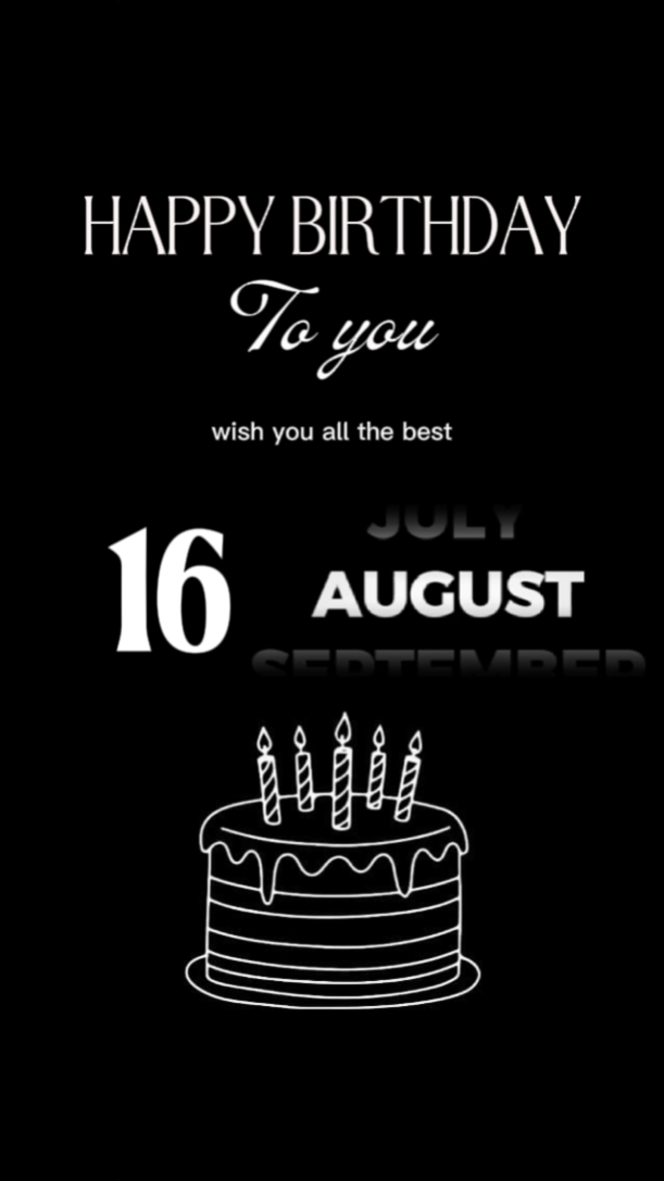HBD 16 août