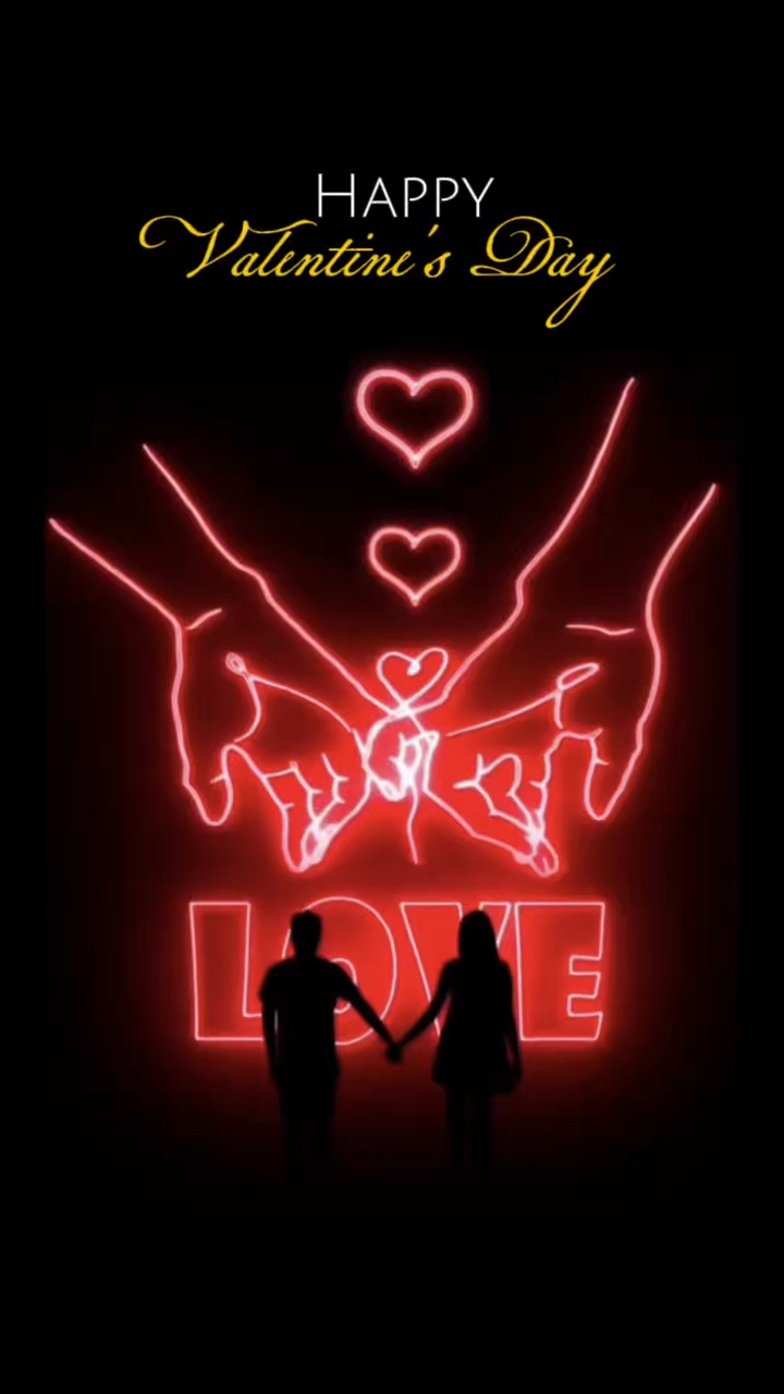 Paar Valentinstag