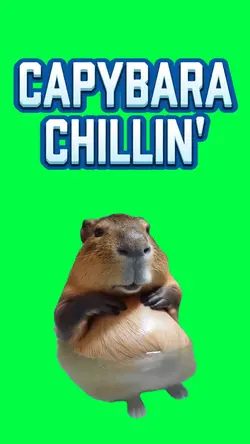 CAPYBARA CHILLIN'