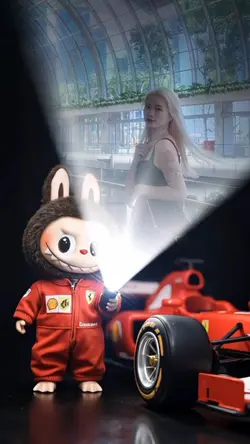 Labubu live Ferrari