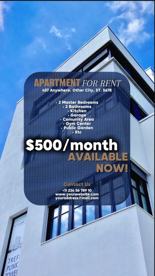 apartment for rent 