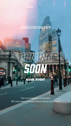 COMING SOON EVENT 