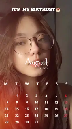 its my birthday