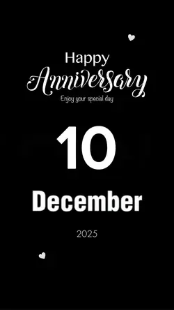 10 december annivers
