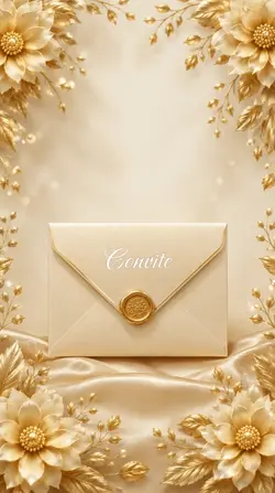 Convite Dourado