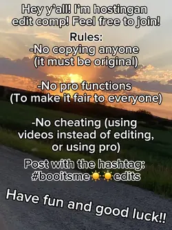 Edit comp! Join! ;)