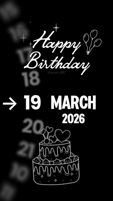 ANNIVERSAIRE LE 19 MARS