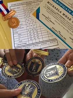 with honor