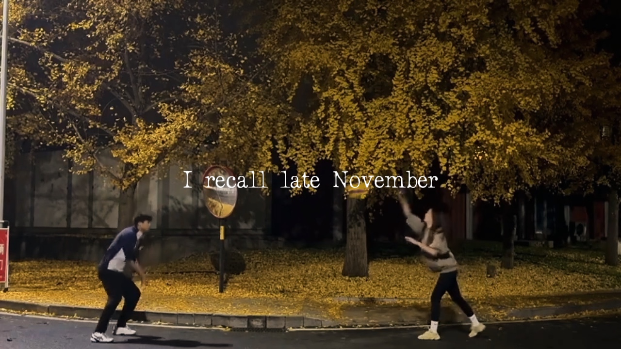 Recuerdo finales de noviembre